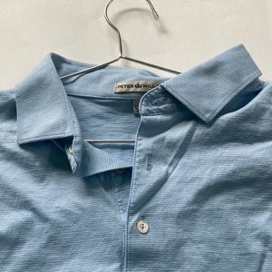 Peter Millar Light Blue Polo (Large)